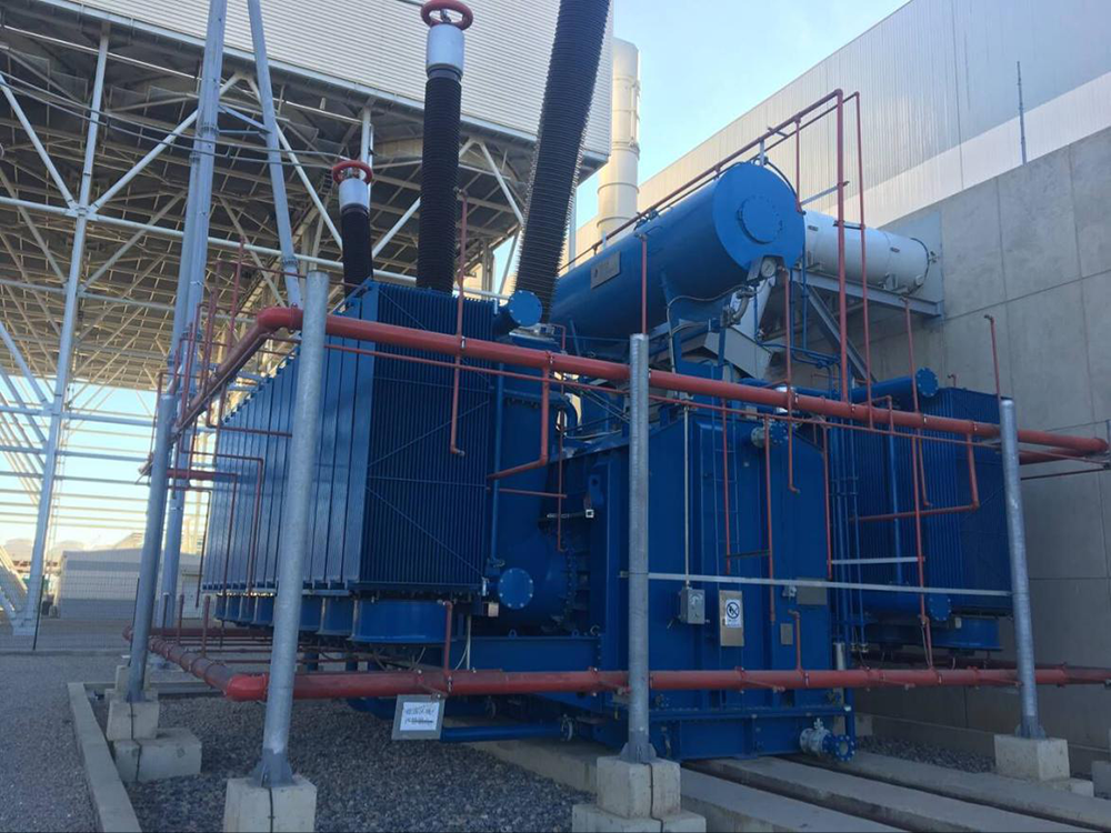 Morocco 400kV coal-fired power plant main power transformer