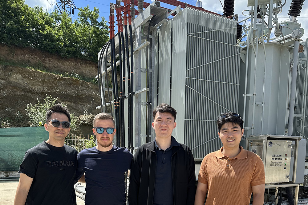 Our Supplied project site visit in Albania
