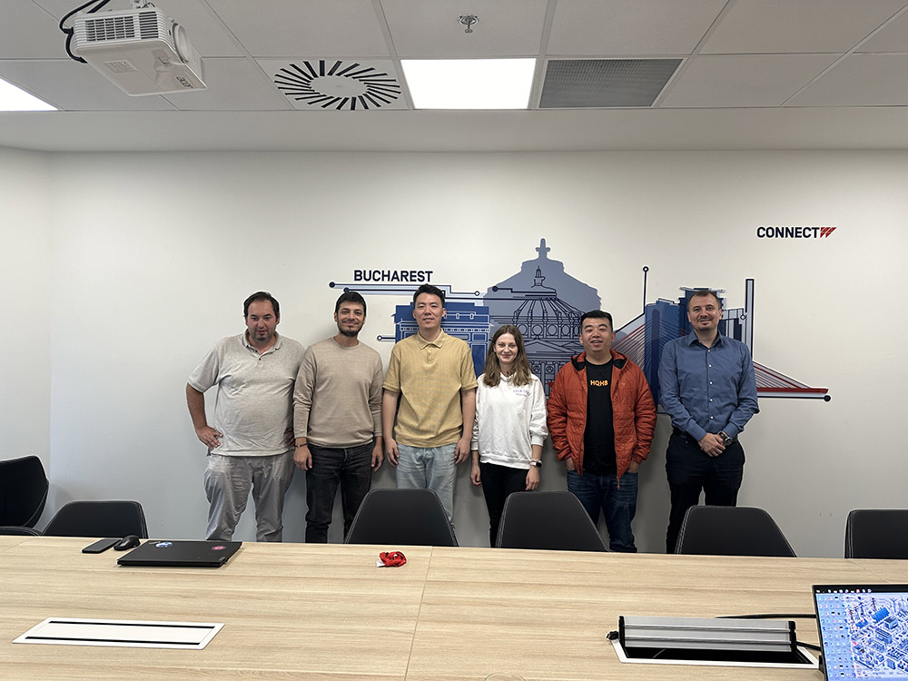 Client company visit&meeting in Romania